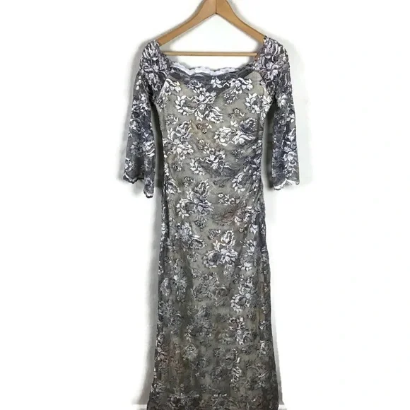 Olvis Dress Gown The Lace Collection Wedding - Picture 2 of 8